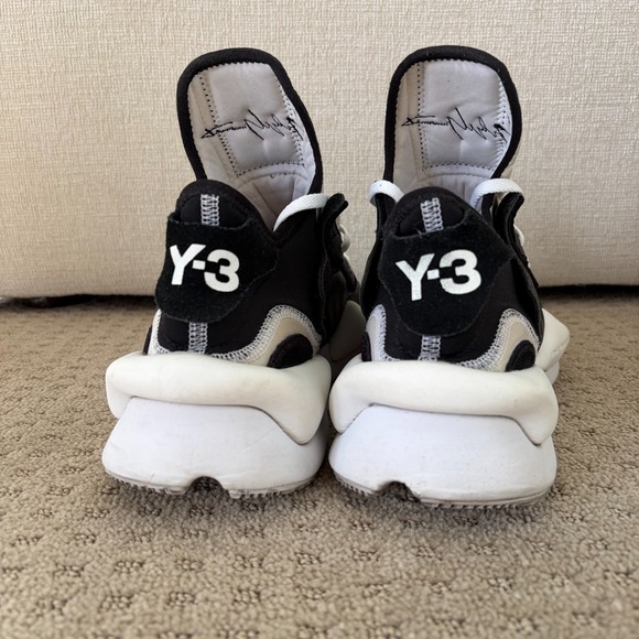ADIDAS Y-3 KAIWA YOHJI YAMAMOTO BLACK WHITE PANDA BC0908 Men US‎ 10 RARE main image 11
